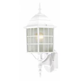 60-4901 Nuvo Adams 1-light 18 Inch Outdoor Wall With Frosted Glass