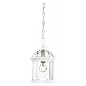 60-4977 Nuvo Boxwood 1-light 14 Inch Outdoor Hanging With Clear Beveled Glass