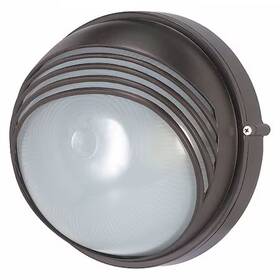 60-521 Nuvo 1-light 10 Inch Round Hood Bulk Head Die Cast