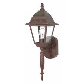 60-541 Nuvo Briton 1-light 18 Inch Wall Lantern With Clear Seed Glass