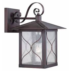 60-5613 Nuvo Vega 1-light 11 Inch Outdoor Wall Fixture With Clear Seed Glass 60-5613 Nuvo Vega 1-light 11 Inch Outdoor Wall Fixture With Clear Seed Glass