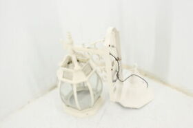 60-888 Nuvo 60/888 3 Light 60w Outdoor Wall Mounted Lantern Lighting Fixture White