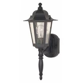 60-987 Nuvo Cornerstone 1-light 18 Inch Wall Lantern With Clear Seed Glass