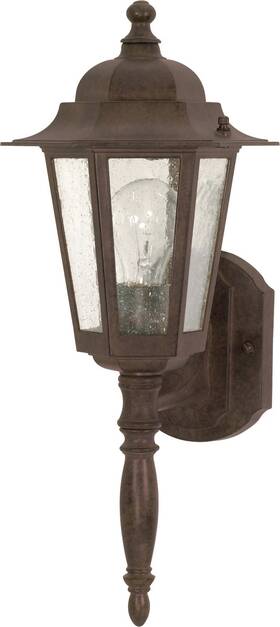 3470 Nuvo Lighting 60/3471 60/3470 Cornerstone 18 Inch Tall Outdoor Wall Sconce - Bronze