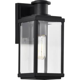 8510 Nuvo Lighting 60/8510 Luca 13 Inch Sand Black Outdoor Wall Light