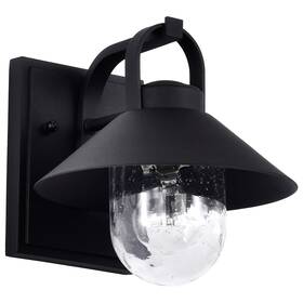 8520 Nuvo Lighting 60/8540 60/8520 Ridge 9 Inch Tall Outdoor Wall Sconce - Black