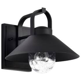 8521 Nuvo Lighting 60/8541 60/8521 Ridge 9 Inch Tall Outdoor Wall Sconce - Black