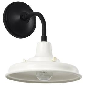 60-8560 Nuvo Lighting 60/8560 - 1 Light Morris 12 Inch Tall Outdoor White Wall Lantern Sconce
