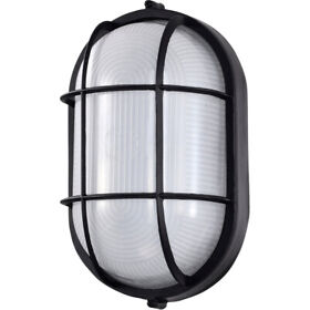 62-1391 Nuvo Lighting 62/1391 Brentwood Led 11 Inch Black Bulkhead