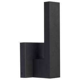 1425 Nuvo Lighting 62/1425 Raven 1 Light 10 Inch Tall Led Outdoor Wall - Black