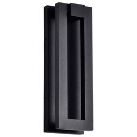 2301 Nuvo Lighting 62/2301 Crew 15 Inch Tall Outdoor Led Wall Sconce - Black 2301 Nuvo Lighting 62/2301 Crew 15 Inch Tall Outdoor Led Wall Sconce - Black