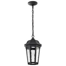 5944 Nuvo Lighting 62/5944 East River 9 Inch W Led Outdoor Mini Pendant - Black