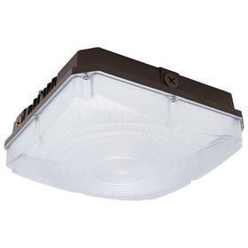 Nuvo Lighting 65/983 11 Inch W Flush Mount Square Outdoor Ceiling - Bronze