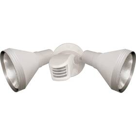 Sf76 Nuvo Lighting Sf76/530 Brentwood 2 Light 5 Inch White Outdoor Flood