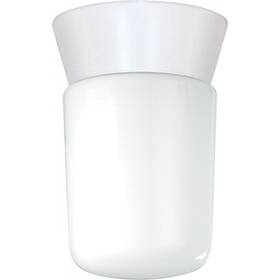 Sf77 Nuvo Lighting Sf77/533 77/533 1 Light 4-1/4 Inch W Outdoor Semi-flush Ceiling - White