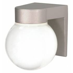 Sf77-139 Nuvo 1-light - 8 Inch Utility Wall Mount With White Glass Globe Sf77-139 Nuvo 1-light - 8 Inch Utility Wall Mount With White Glass Globe