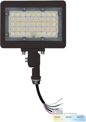 Nw-sfl-50w-3ct-kn-bz Nuwatt 50w Led Color Selectable Waterproof Outdoor Security Floodlight Nw-sfl-50w-3ct-kn-bz Nuwatt 50w Led Color Selectable Waterproof Outdoor Security Floodlight