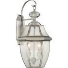 Ny8411p Quoizel Newbury Pewter Outdoor Wall Lantern 611728250310