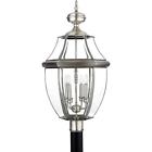 Ny9045p Quoizel Newbury Large Pewter Outdoor Post Mount 611728009468