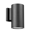 Oc901bk Cfc Lighting Black Wall Light Outdoor Contemp Down And Up