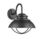 Oc906bk Cfc Lighting Black Barn Light Modern Outdoor Industria Cage Back