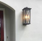 Od103bk Cfc Lighting Black Wall Light Outdoor Cross Modern Updated Front