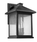 Od303bk Cfc Lighting Black Front Door Wall Light Outdoor Traditional House
