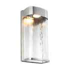 Ol14101pbs-led Feiss Bennie Outdoor Wall Light In Painted Brushed Steel