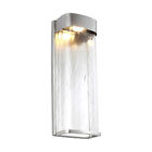 Ol14102pbs-l1 Feiss Bennie Painted Brushed Steel Led Outdoor Wall Sconce