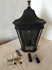 Ol5403bk-led Feiss Murray Cotswold Lane Led Outdoor Wall Lantern In Black