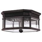 Ol5413gbz-led Feiss Cotswold Lane Outdoor Ceiling Lights Grecian Bronze New