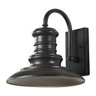 Ol8601rsz-l1 Feiss Redding Station Restoration Bronze Led Outdoor Wall Sconce