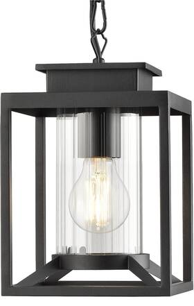 2375-1h Osimir 313094341363 Outdoor Pendant Light 1-light Modern Hanging Lantern