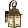 Ot0068-wd Tp Lighting Golden Black Graden Outdoor Wall Light Lamp Fixture 847263057996