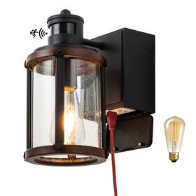 Ftl-ow-016 Oupavocs Outdoor Lights With Gfci Outlet 3 Modes Motion Sensor Porch