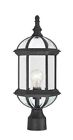 180379 Outdoor Black Light - Id Finish Mount Textured Post 180379 Outdoor Black Light - Id Finish Mount Textured Post