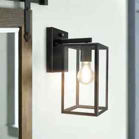 Wswl006-b Outdoor Motion Sensor Wall Light Fixture Dusk To Dawn Sconce Porch Garden Yard