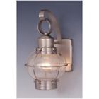 Ow21861bbz Ow21861bn 1-light Exterior Nickel Porch Outdoor Brushed Wall Lantern Vaxcel