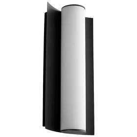 3-5020-15 Oxygen Lighting - Wave 12.13 Inch 9w 1 Led Wall Sconce-black Finish