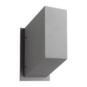 Finish-3000 Oxygen Lighting 3-700-16 - Uno 8.4w 1 Led Wall Lantern-brushed Aluminum Color Finish-3000 Oxygen Lighting 3-700-16 - Uno 8.4w 1 Led Wall Lantern-brushed Aluminum Color