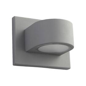 3-721-16 Oxygen Lighting - Eris 6 Inch 8.4w 120v 1 Led Outdoor Wall Sconce-gray 3-721-16 Oxygen Lighting - Eris 6 Inch 8.4w 120v 1 Led Outdoor Wall Sconce-gray