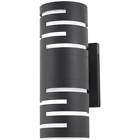 P1762-066-l Kovacs Groovin Tall Integrated Led Outdoor Wall Sconce 844349025351