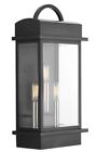 P560003-031 Progress Lighting Santee Collection Black Outdoor Wall Lantern 785247208364