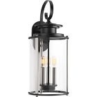P560038-031 Progress Lighting Squire Collection Black Outdoor Wall Lantern 785247213290