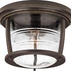 P5638-108 Progress Lighting Signal Bay Oil Rubbed Bronze Outdoor Flush Mount
