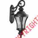 P5837-71 Progress Lighting Nottington Collection Gilded Iron Wall Lantern 785247116010