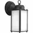 P5985-31wb Progress Lighting Blac 1 26w Gu24 Cfl Lntrn Wm 785247174607