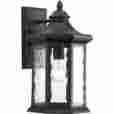 P6072-31 Progress Lighting Blac 1 100w Med Incand Lntrn Wm 785247185603