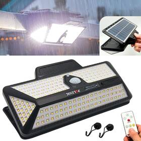 Gy008 Palenic Solar 208 Leds Clip Light Waterproof Ip65 Motion Sensor 3500k6000k Color Adjusta