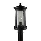 Phel3103blk Park Harbor Woodberry 17inch Tall Single Light Outdoor Post